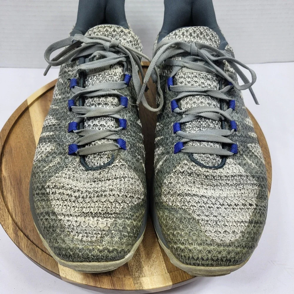 Merrell Men's‎ Momentous Trail Running Shoe Knit Grey Blue J48835 Vibram Size 9